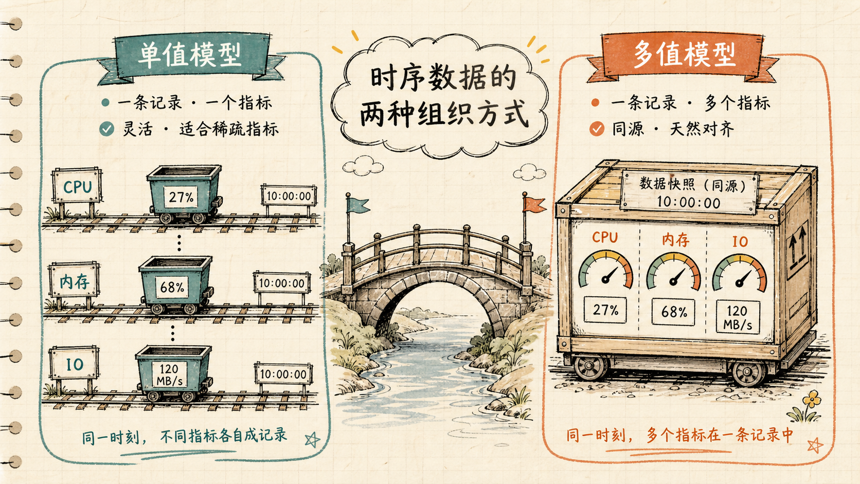 指标数据逻辑存储模型